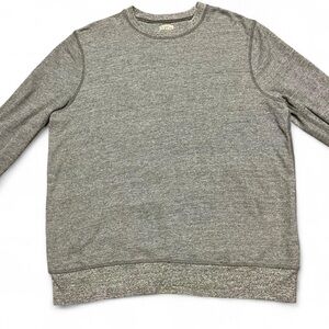 J. Crew Long Sleeve T-shirt Cotton Blend Crewneck Sweater Knit Size XL Winter